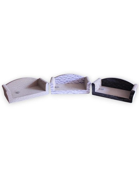 Griffoir forme canape avec assise 49x26x17cm noir ou taupe ou blanc - Mon Ami Luki