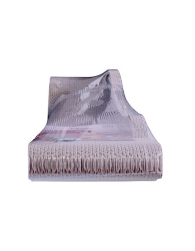 Griffoir forme canape allonge 60x25x22cm- imprime ass noir, taupe, blanc