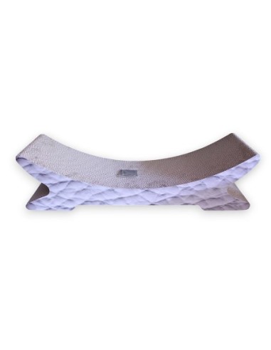 Griffoir type salon 68x22x17cm imprime assortis noir ou taupe ou blanc