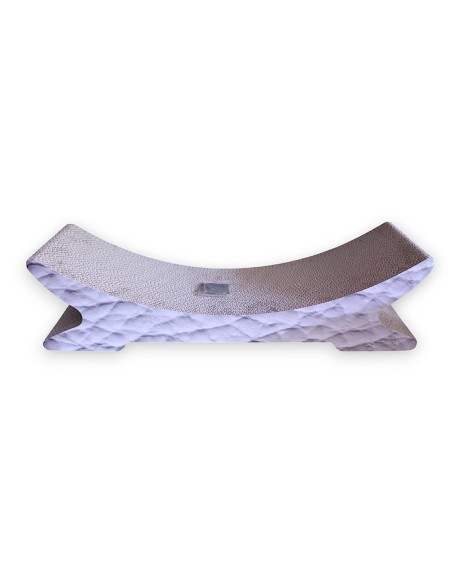 Griffoir type salon 68x22x17cm imprime assortis noir ou taupe ou blanc