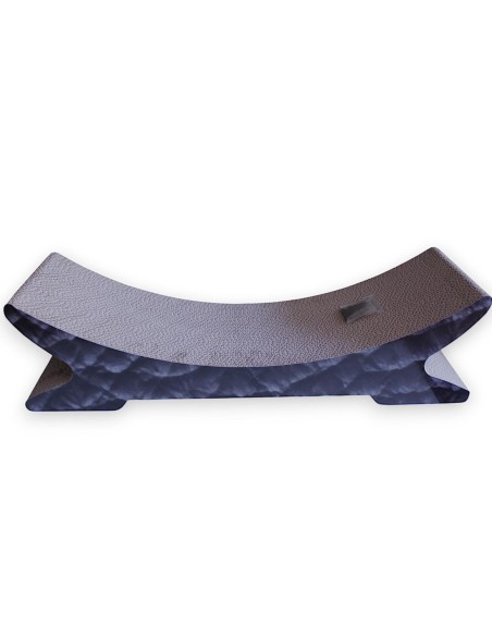 Griffoir type salon 68x22x17cm imprime assortis noir ou taupe ou blanc