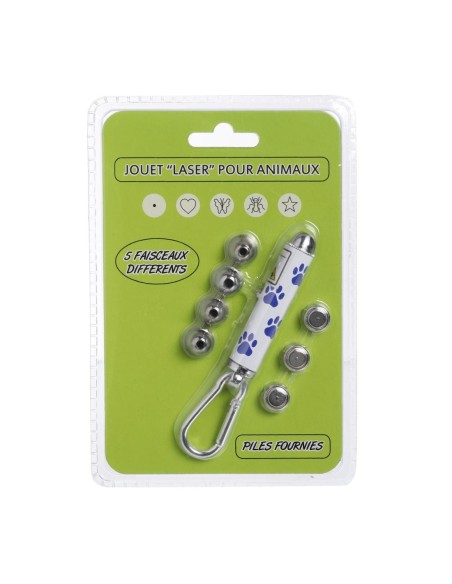 Jouet chat: pointer laser 5 faisceaux