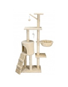 Arbre à chat grande taille 49x35x138 cm - couleur au choix: anthracite ou écru 2