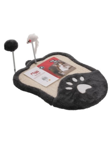 GRIFFOIR A CHAT AVEC 2 JOUETS ANTHRACITE