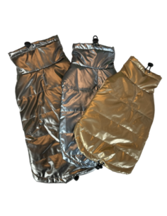 Doudoune métallisée pour chien - MON AMI LUKI