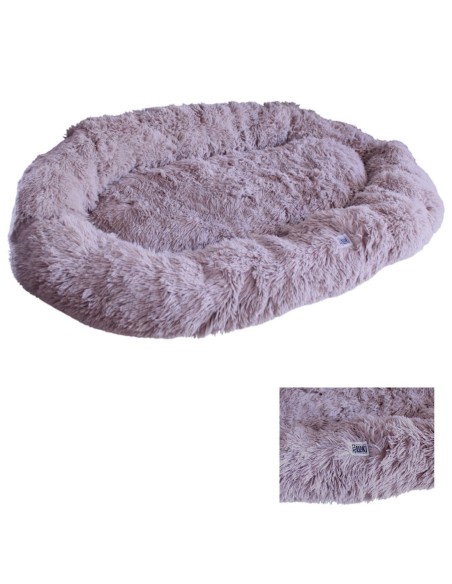 Panier ovale grande taille déhoussable Nirvana TAUPE