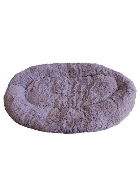 Panier ovale grande taille déhoussable Nirvana TAUPE