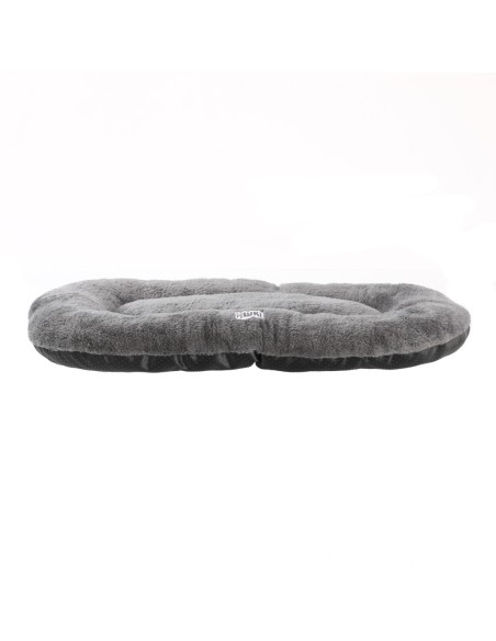 COUSSIN OVALE GRIS ANTIDERAPANT - couchage peluche