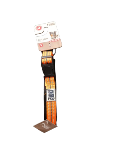 Collier réfléchissant Orange - Mon Ami Luki