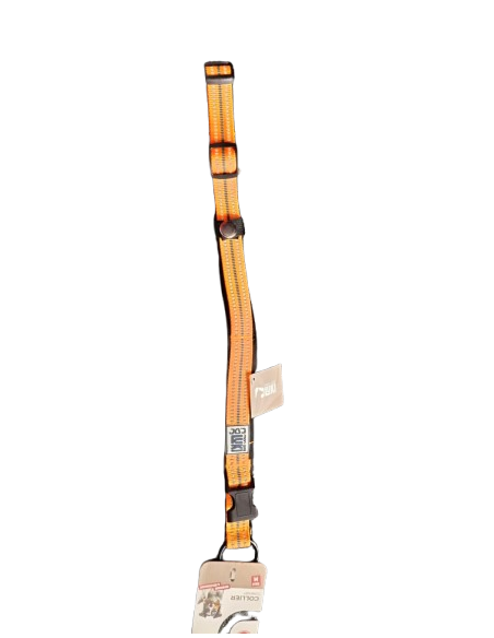 Collier réfléchissant Orange - Mon Ami Luki