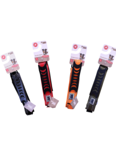 Collier réfléchissant avec poignet pour grand chien Taille M (34 à 44cm)