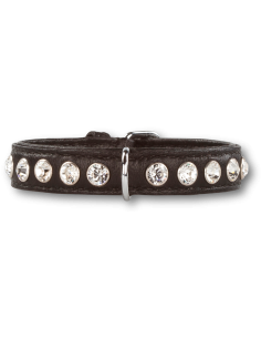 Collier Doxtasy Swarovski Strass Extreme Black/White 15mm 1rangée