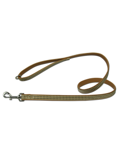 Laisse cuir Artleather Coco's Choice Beige/Beige