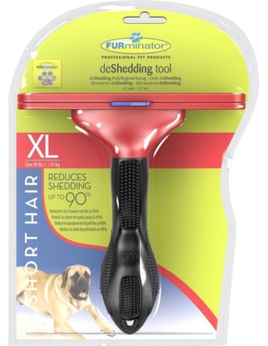 PEIGNE DE SHEDDING CHIENS À POILS COURTS FURMINATOR taille XL - pour chiens