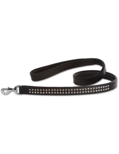 Laisse Doxtasy Swarovski Strass Extreme Black/White