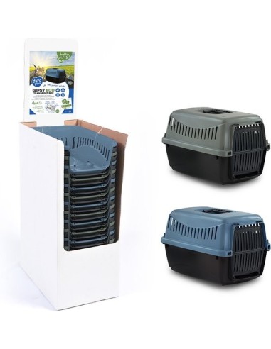 Caisse de transport écologique Duvo Plus Gipsy pour petits chats et petits chiens