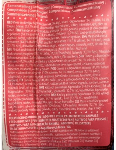 Soft snack saumon, thon 50g