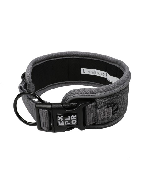 Collier ultimate fit control safety gris reflective pour chien