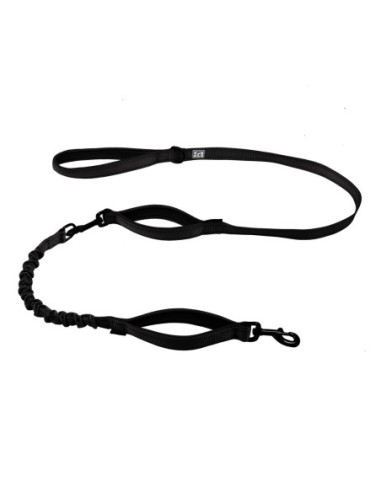 Laisse ultimate 2 en 1 noir granite