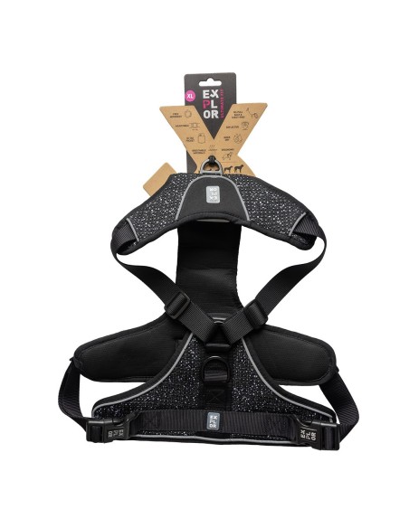 Harnais ultimate noir granite pour chien