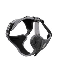 Harnais ultimate safety gris reflective pour chien