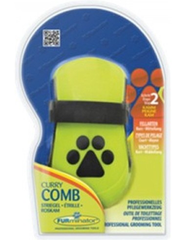 Brosse de massage Etrille Furminator pour chats et chien