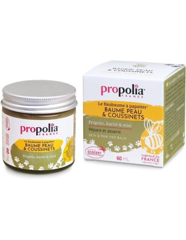 Baume peau et coussinets à la Propolis