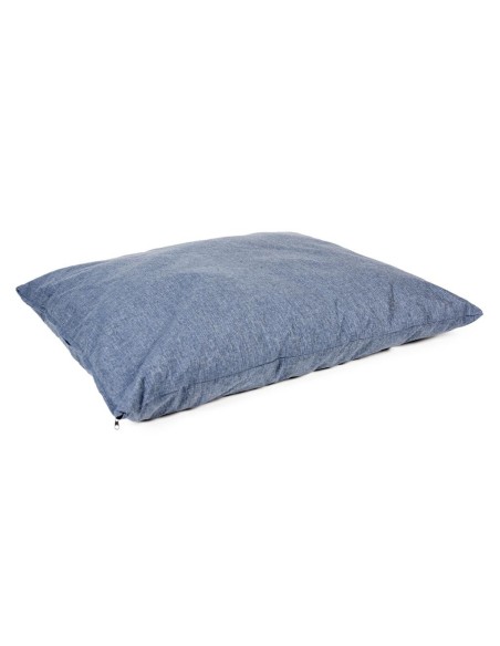 Coussin textura bleu