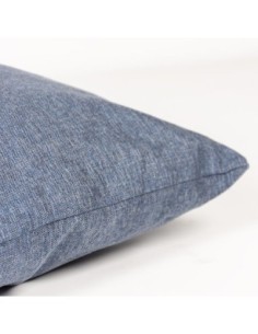 Coussin textura bleu 2