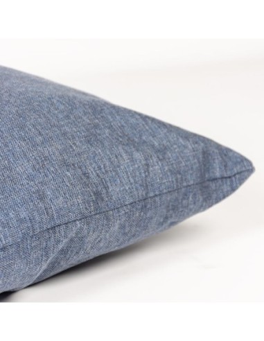 Coussin textura bleu
