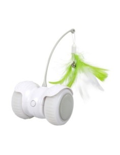 Jouet électronique radiocommandé pour chats - Rc cat chaser blanc/vert