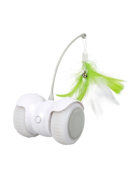 Jouet électronique radiocommandé pour chats - Rc cat chaser blanc/vert