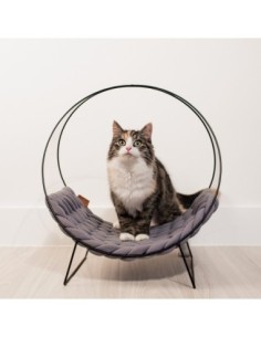 Quincy lit pour chats gris 2