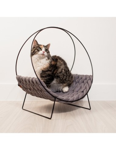 Quincy lit pour chats gris
