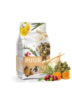 Aliment PUUR Cochon d'inde sensitive 0,8kg - Witte Molen 2