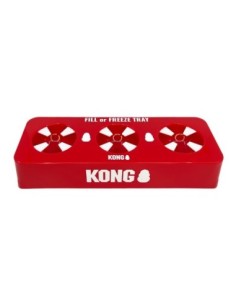 Plateau de remplissage ou de congélation KONG fill or freeze tray rouge