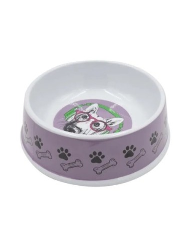 AIME Gamelle en mélamine antidérapante pour chien - 1200ml