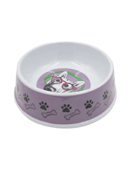 AIME Gamelle en mélamine antidérapante pour chien - 1200ml