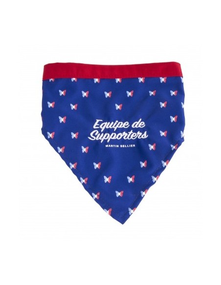 Bandana Equipe de Supporters - Collection Allez Les Bleus - accessoire pour chiens