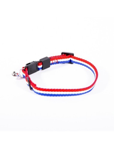Collier tricolore pour chat