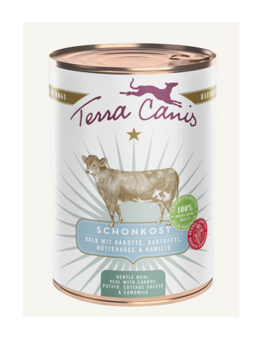 Terra Canis Gentle Meal – Régime Gastro-Intestinal au Veau
