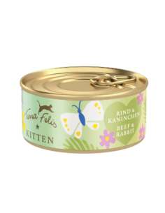 Terra felis pour chaton au boeuf et au lapin  (70g)