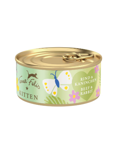 Terra felis pour chaton au boeuf et au lapin  (70g)
