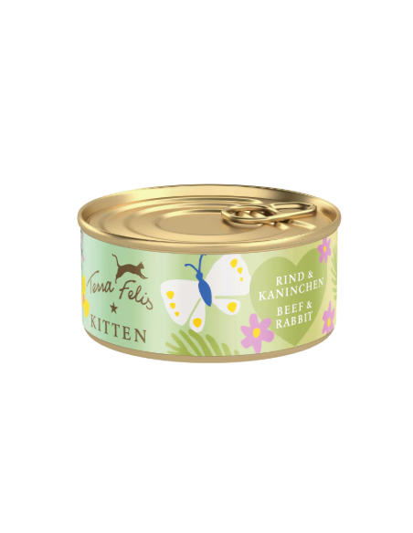 Terra felis pour chaton au boeuf et au lapin  (70g)
