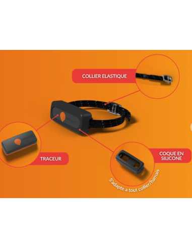 Collier GPS pour chat - Weenect XS - blanc ou noir