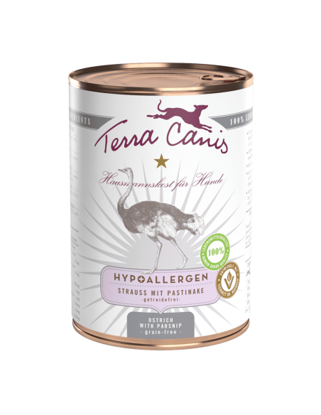 Terra Canis hypoallergénique autruche - Nourriture humide pour chien