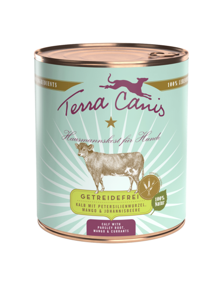 Terra Canis sans céréales veau - Nourriture humide pour chien