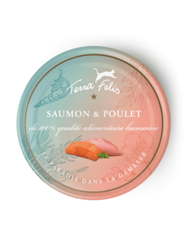 Terra Felis saumon poulet