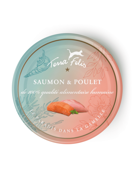 Terra Felis saumon poulet
