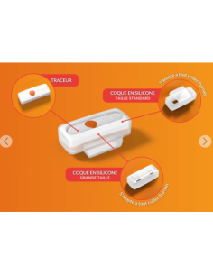 Collier GPS pour petit chien- Weenect XS - blanc ou noir 2